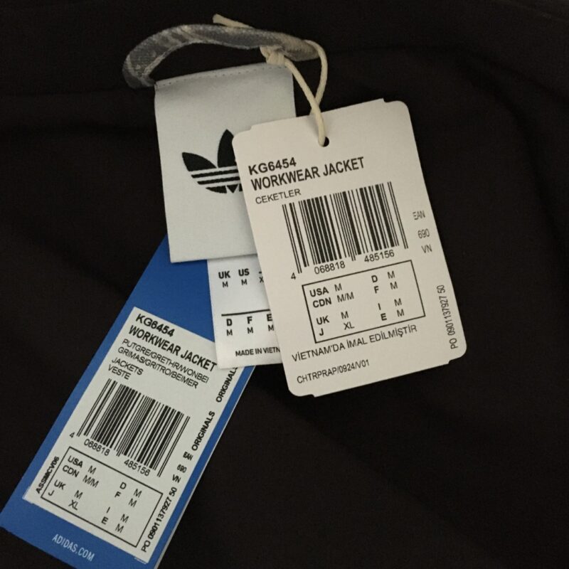Adidas Workwear Ceket Bej 5
