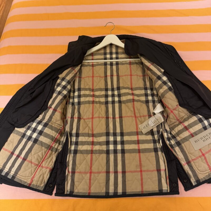 Burberry Nylon Barn Siyah Erkek Mont 6