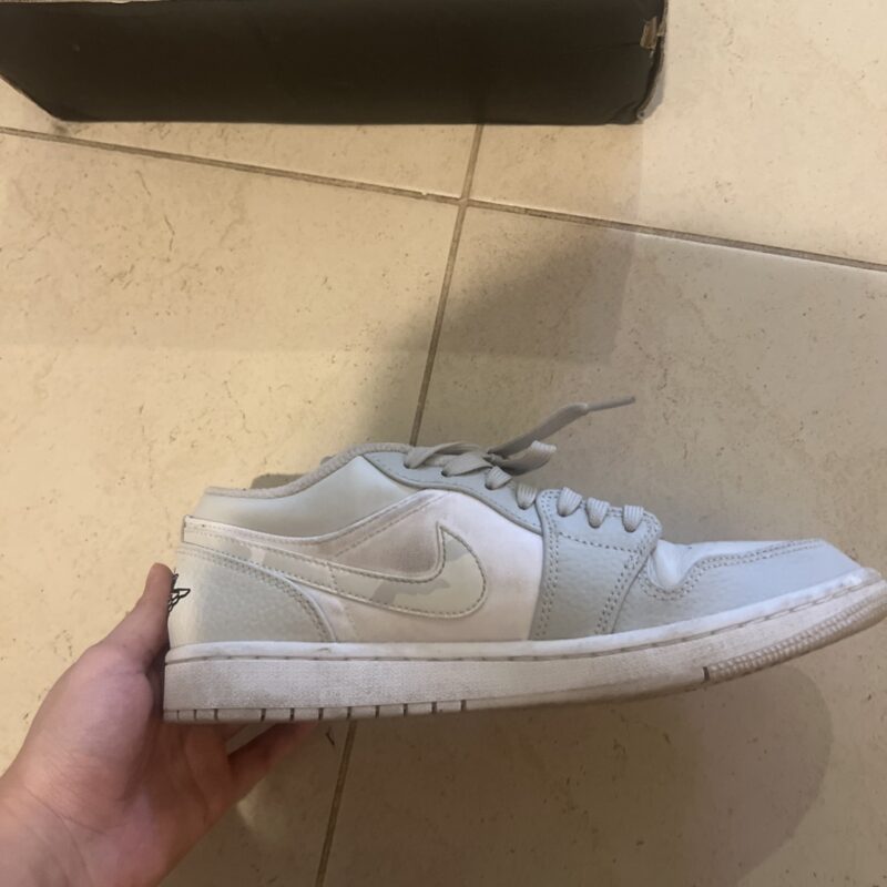 nike air jordan low white como 3