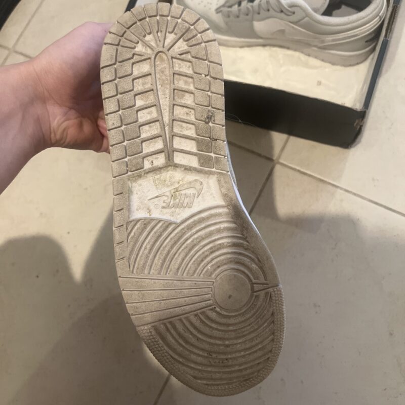 nike air jordan low white como 6