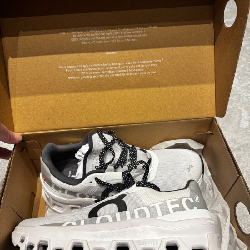 On Running Cloudmonster All White Ayakkabı 8