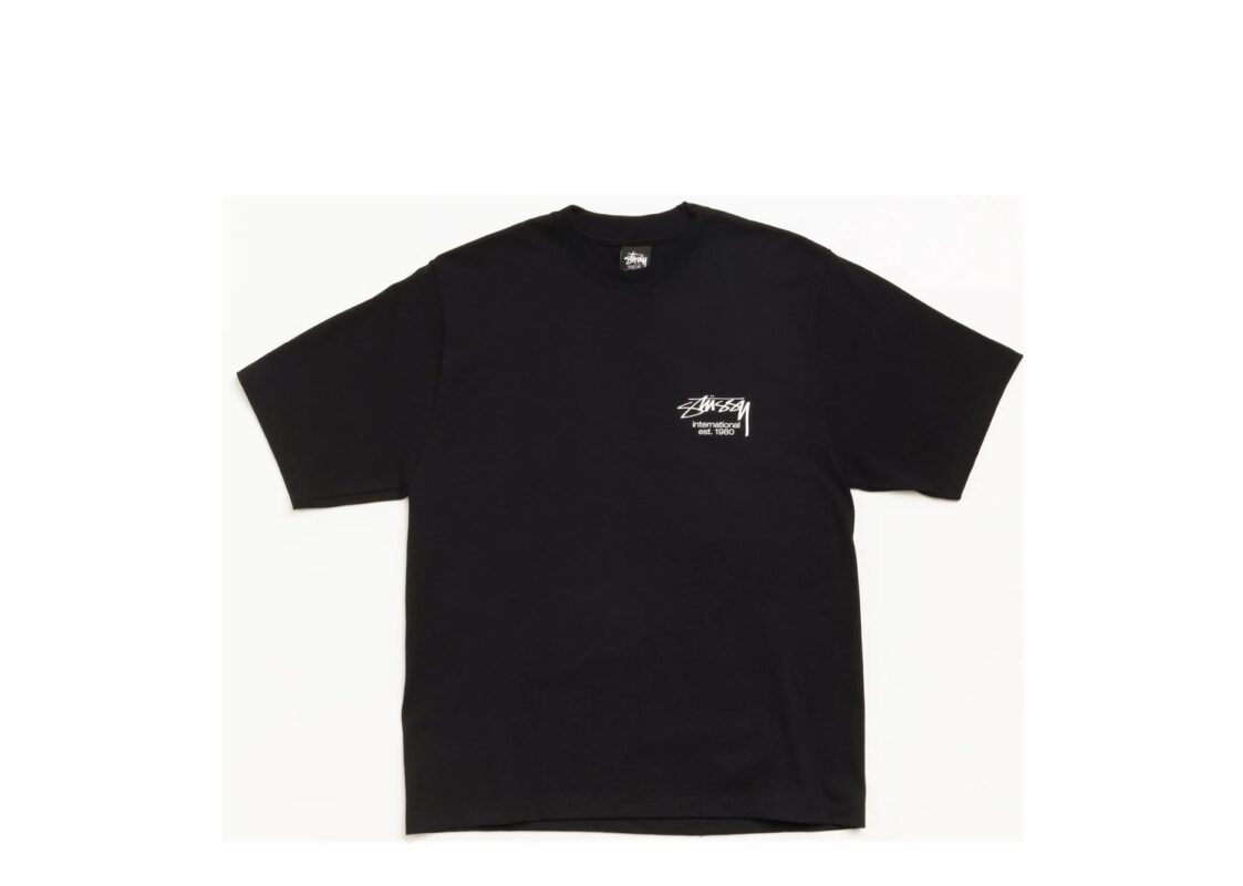 Stussy Dice Clock Tee Black