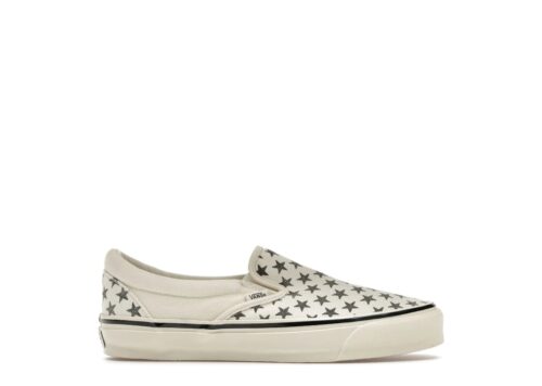 Vans Premium Classic Slip-On Stars Marshmallow Black - Marshmallow/Black - 1