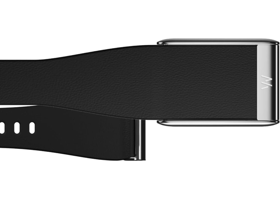 WHOOP MG LeatherLuxe Band Black with Titanium – Life 4