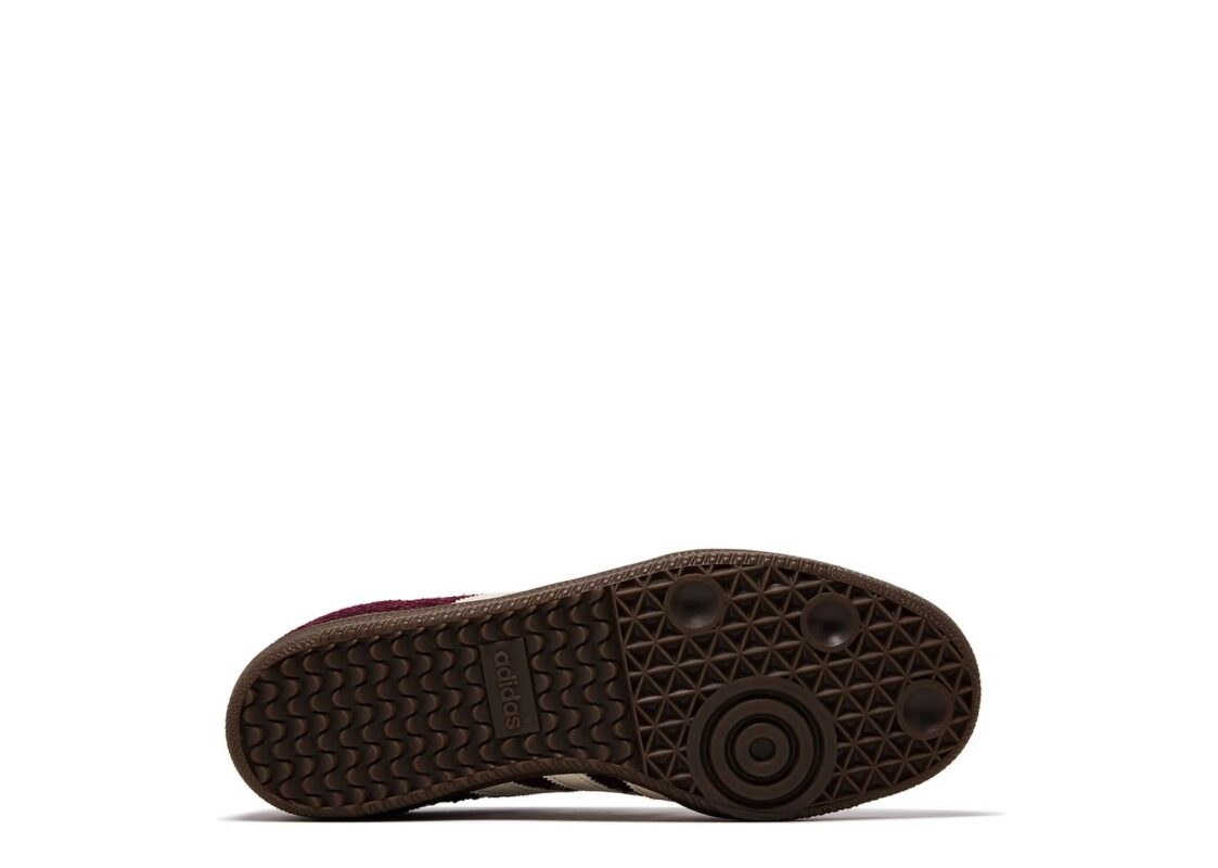 adidas Samba OG Snakeskin Maroon Cream White (Women’s) 4