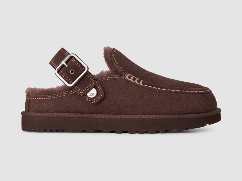 UGG Goldenstar Evelina Clog Burnt Cedar yandan