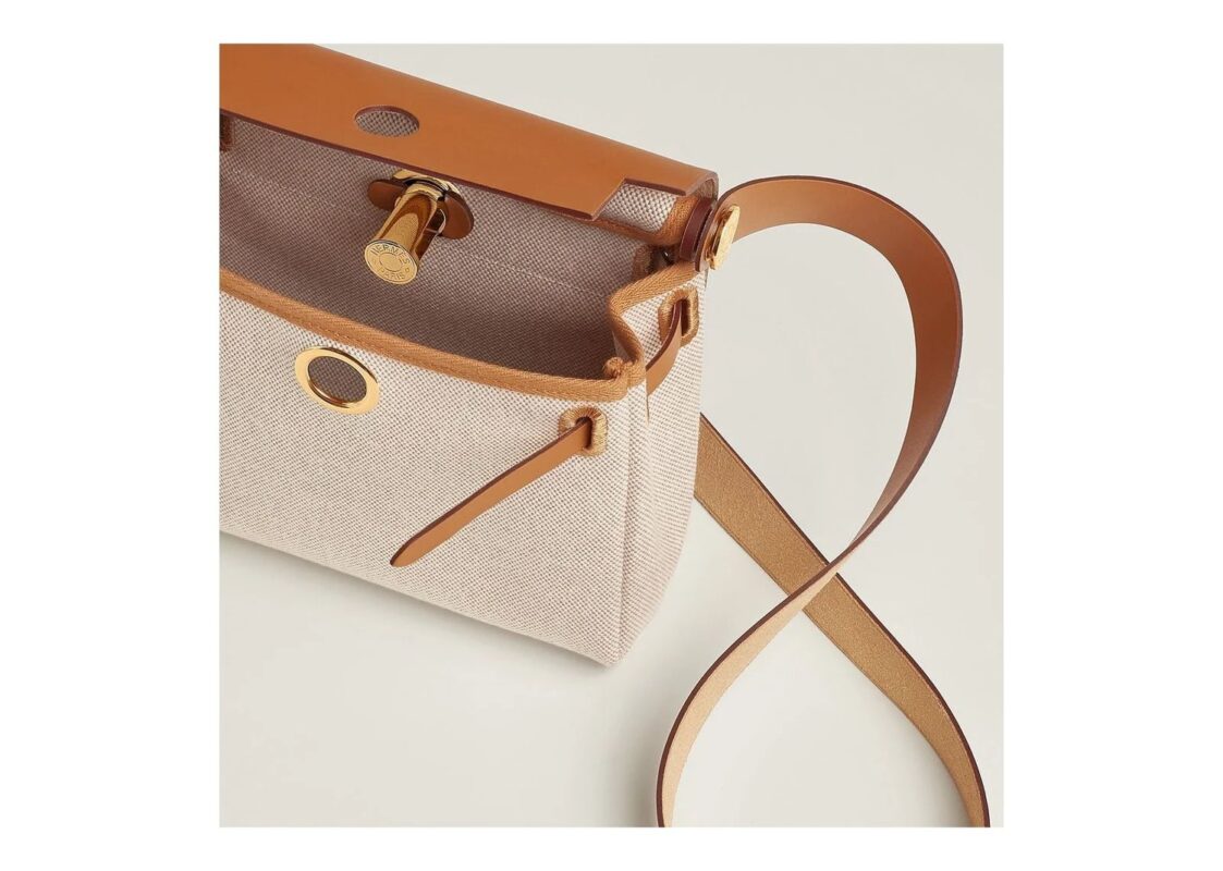 Hermès Herbag Zip 20 Bag Ecru Beige Naturel Sable 4