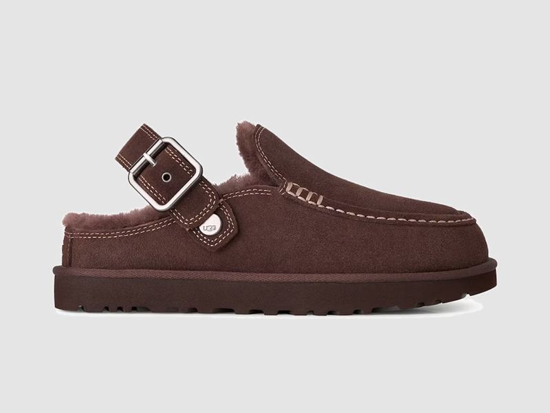 UGG Goldenstar Evelina Clog Burnt Cedar yandan