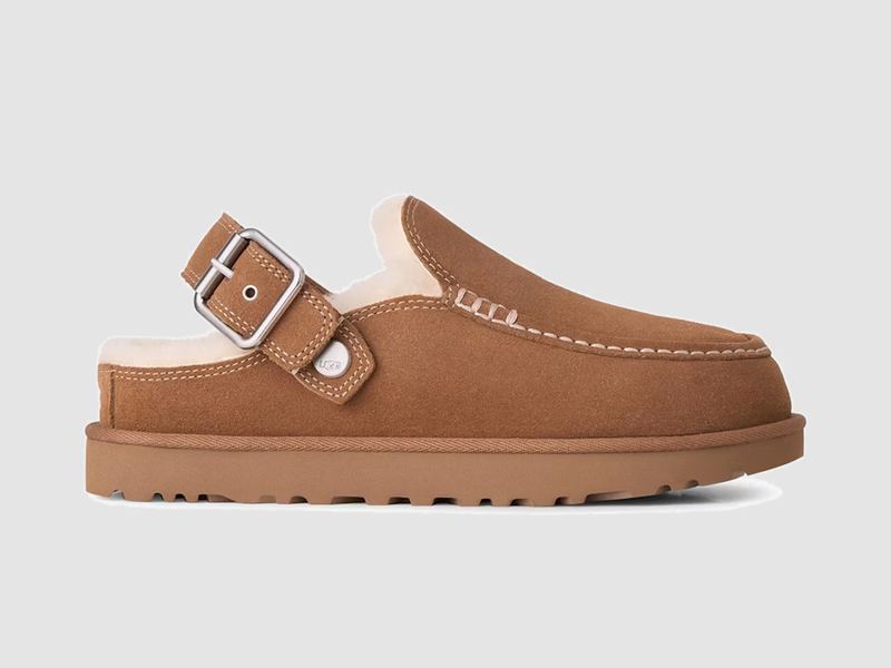 UGG Goldenstar Evelina Clog Chestnut yandan