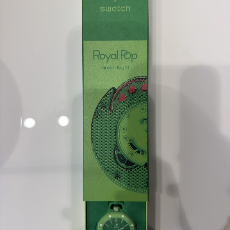 Swatch x Ap Royal Pop Green Eight 3