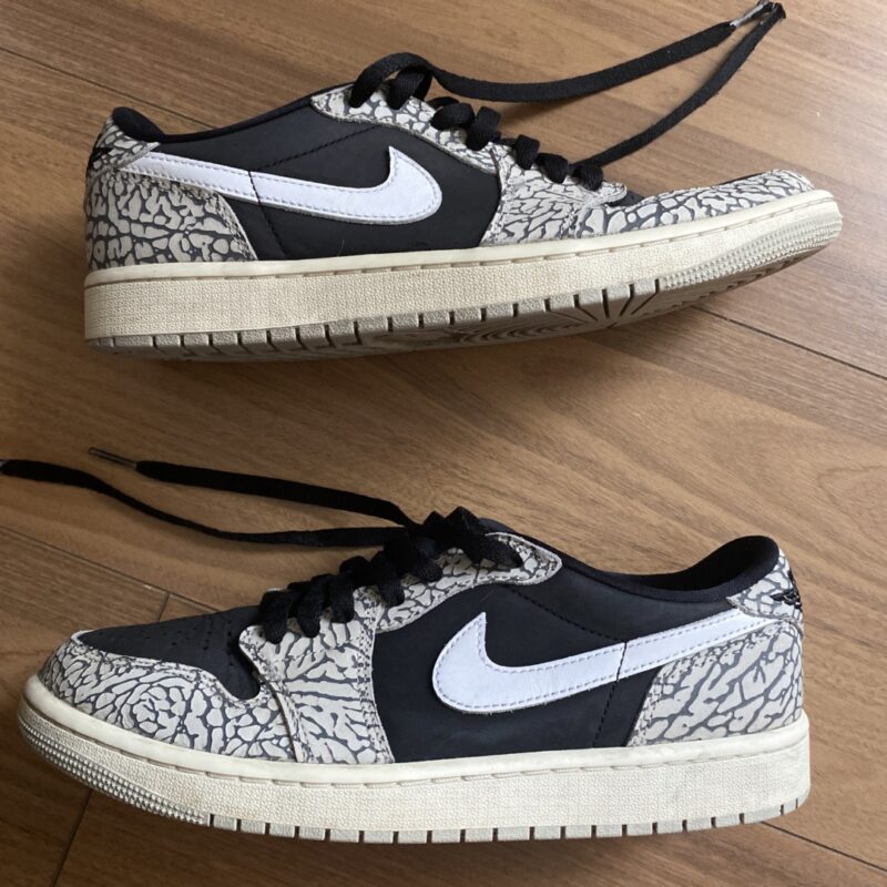 Air Jordan 1 Retro Low OG Black Cement 2