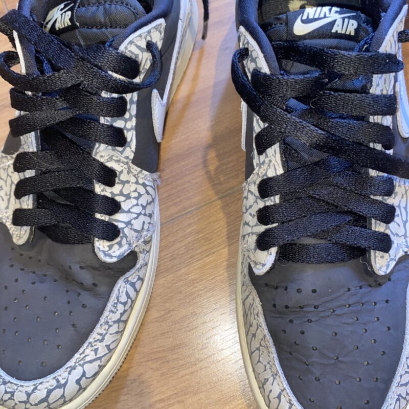 Air Jordan 1 Retro Low OG Black Cement 9