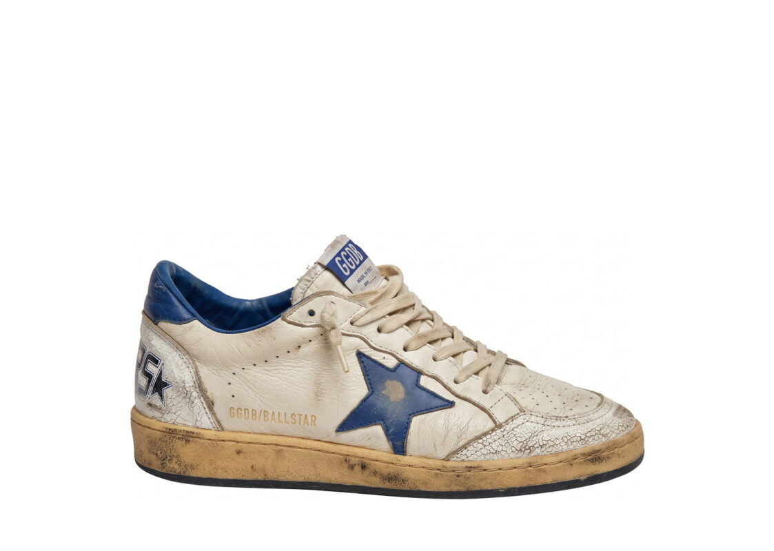Golden Goose Ball-Star White Blue