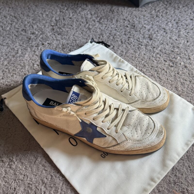 Golden Goose Ball-Star White Blue 2
