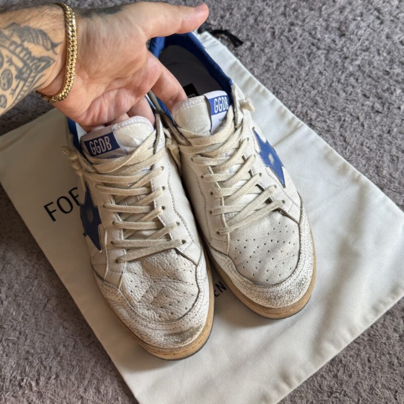 Golden Goose Ball-Star White Blue 4