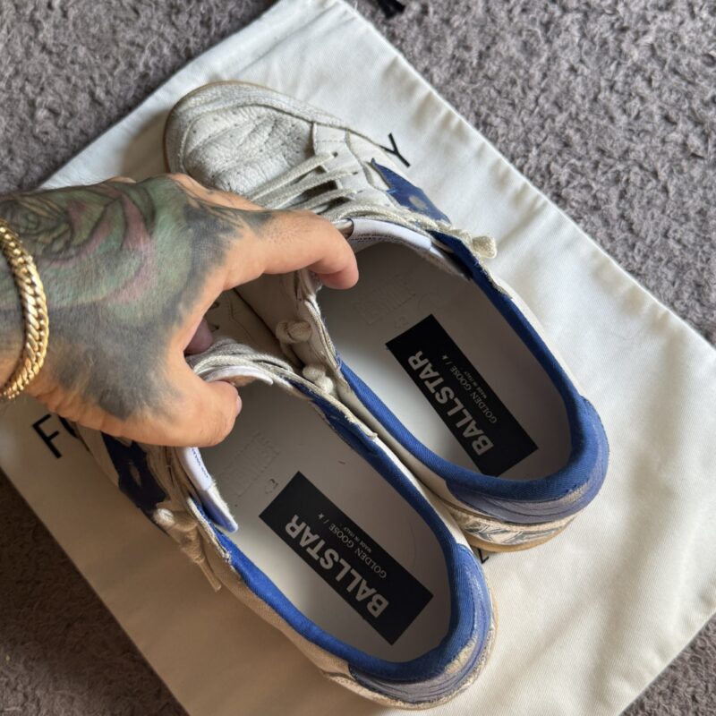 Golden Goose Ball-Star White Blue 6
