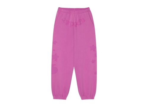 Sp5der Applique Beluga Sweatpant 'Dusty Rose' - Dusty Rose - 1