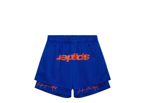 Sp5der Mesh Double Layer Short 'Sp5der Blue' - Sp5der Blue - 1