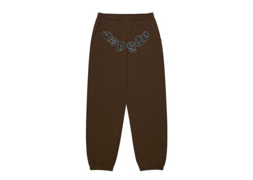 Sp5der Og Logo Sweatpant 'Brown' - Brown - 1