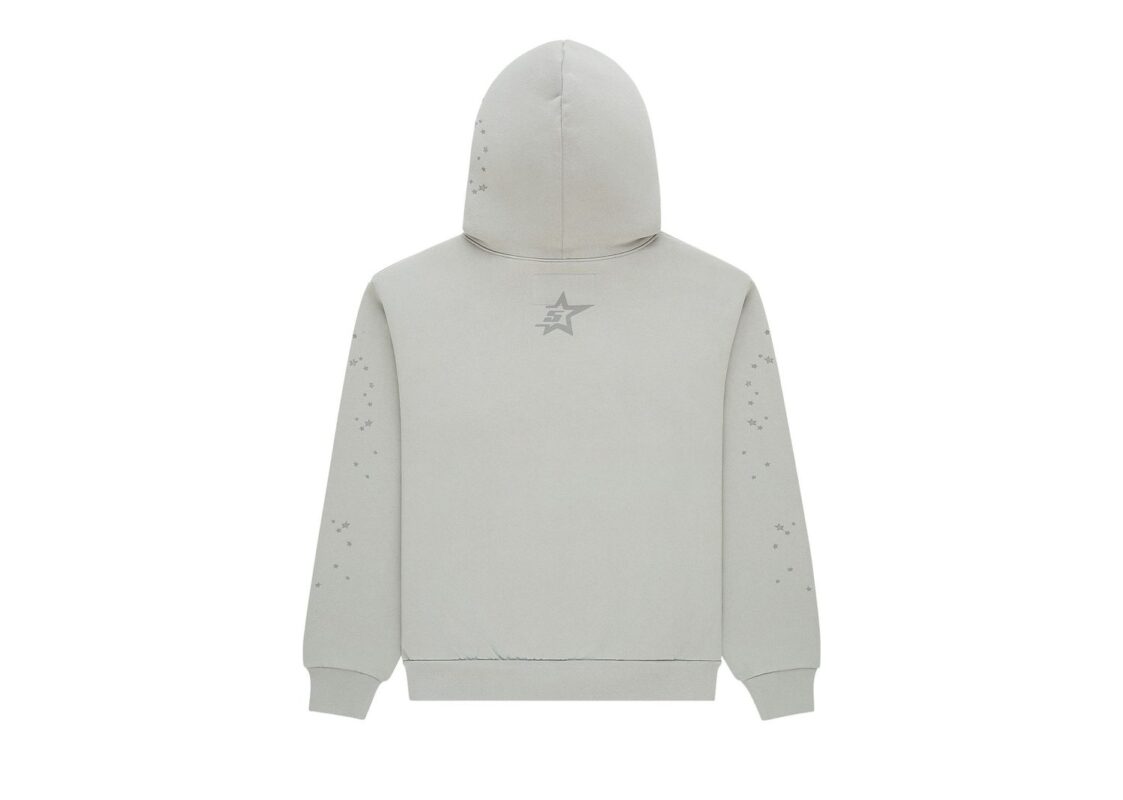 Sp5der Tonal Punk V2 Hoodie ‘Sport Grey’ 2