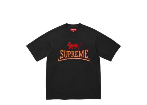Supreme Milan Sequin Short-Sleeve Top 'Black' - Black - 1