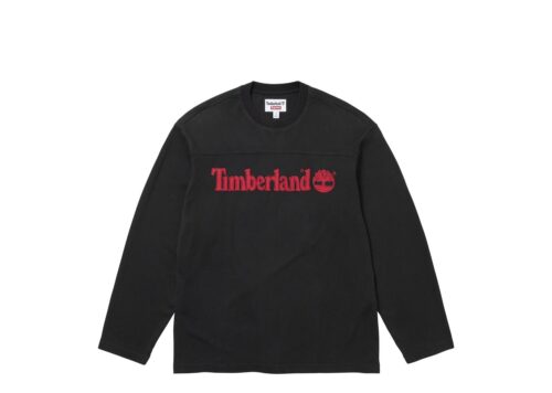 Supreme Timberland L/S Football Top Black - Black - 1