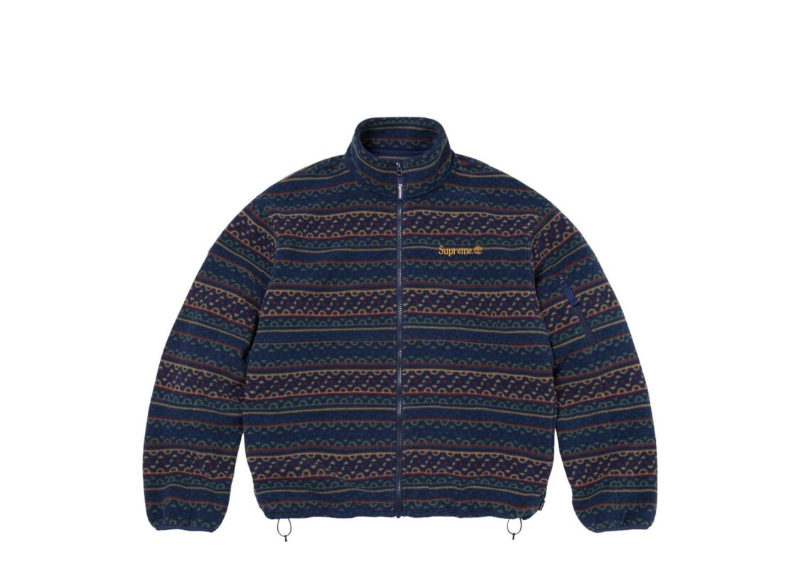 Supreme Timberland Polartec Jacket Navy