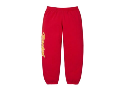 Supreme Timberland Sweatpant Red - Red - 1