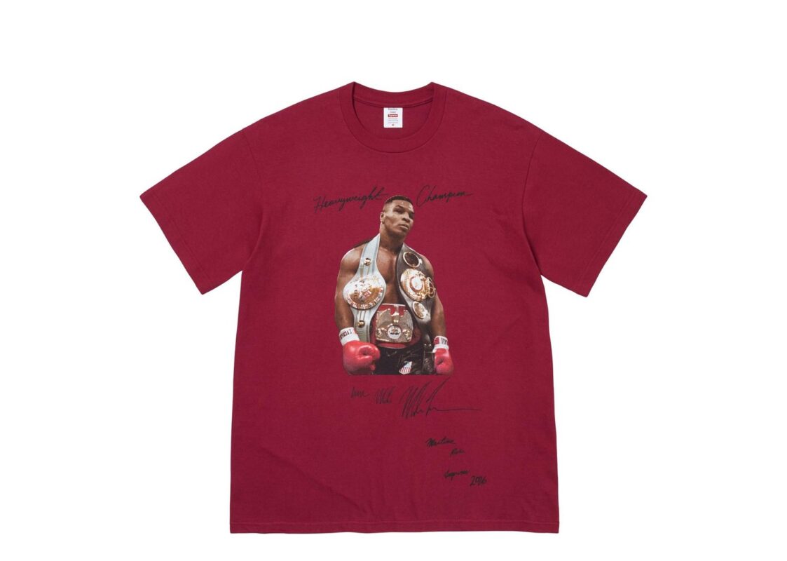 Supreme x Martine Rose Champion Tee ‘Cardinal’