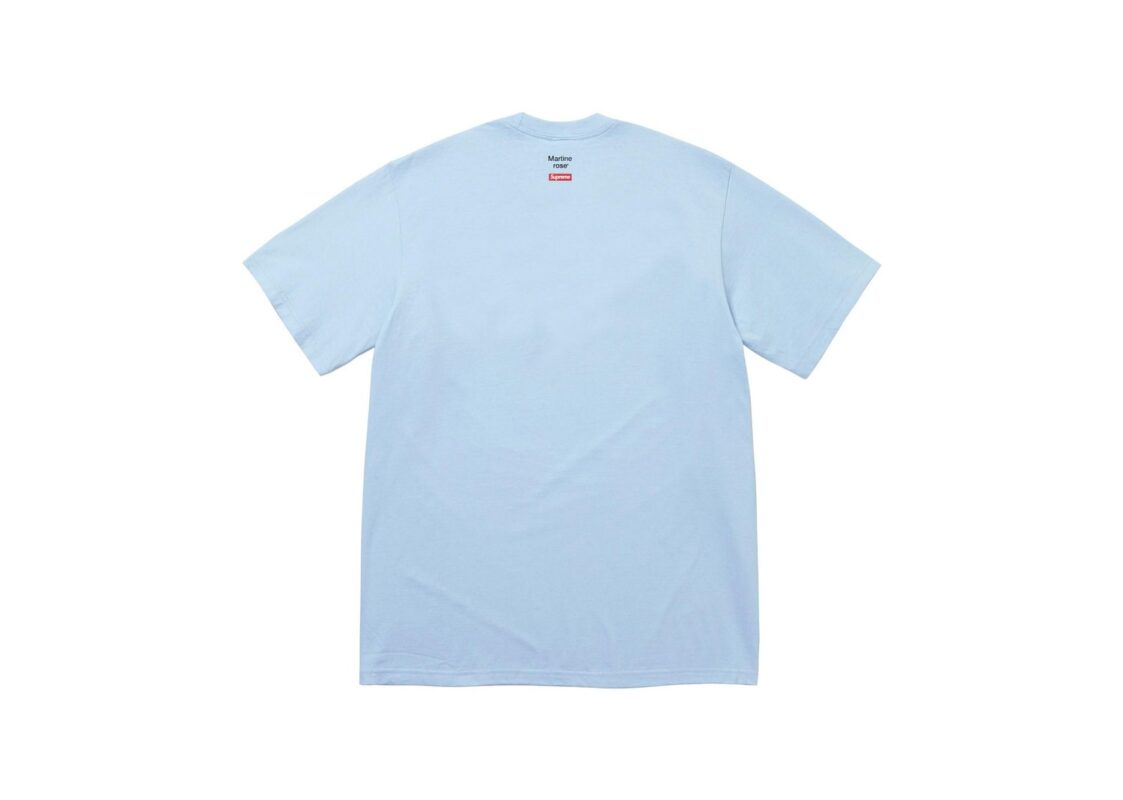 Supreme x Martine Rose Champion Tee ‘Powder Blue’ 2