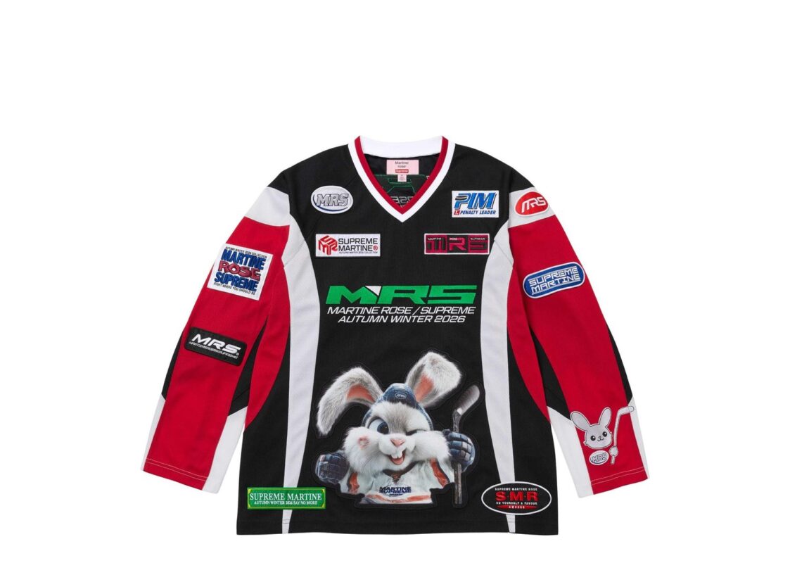 Supreme x Martine Rose Hockey Jersey ‘Black’