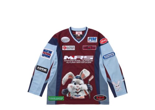 Supreme x Martine Rose Hockey Jersey 'Burgundy' - Burgundy - 1