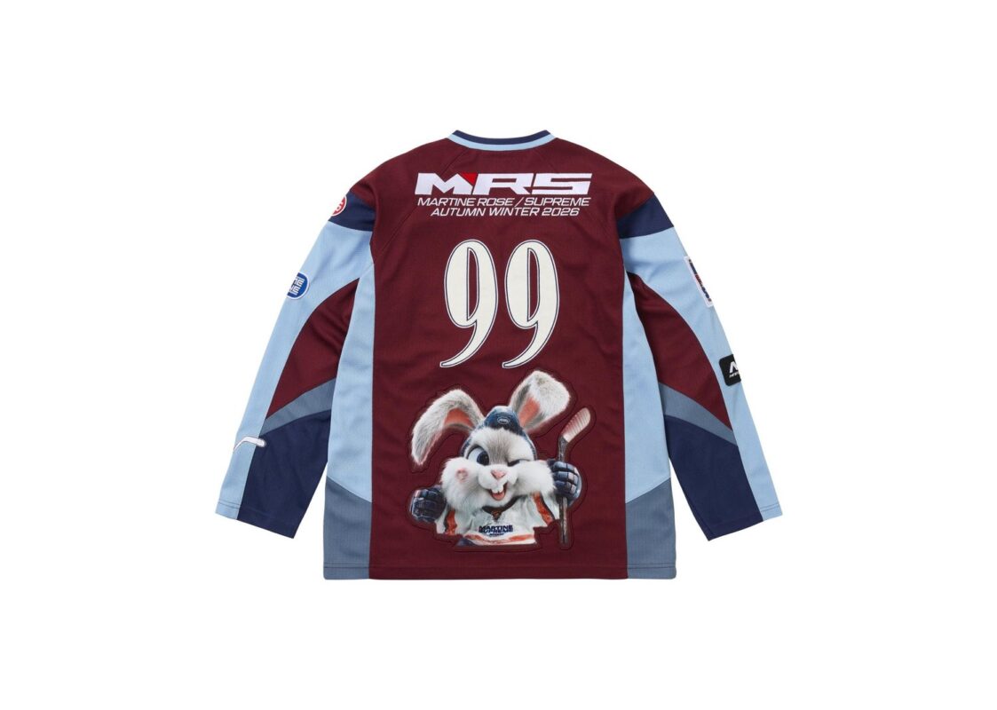 Supreme x Martine Rose Hockey Jersey ‘Burgundy’ 2
