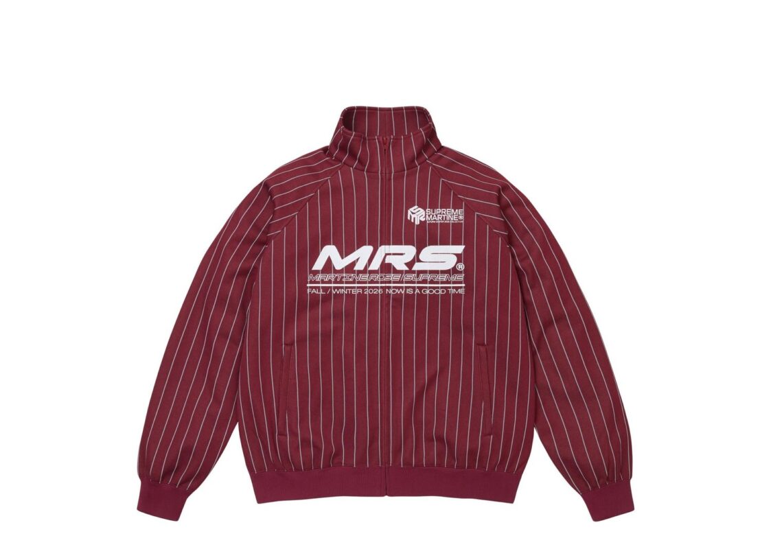 Supreme x Martine Rose Track Jacket ‘Burgundy’