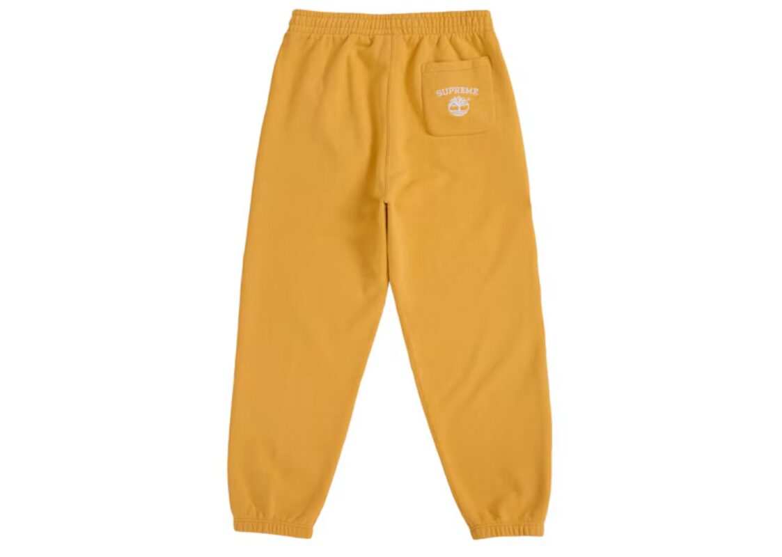 Supreme x Timberland Sweatpant ‘Dusty Gold’ 2