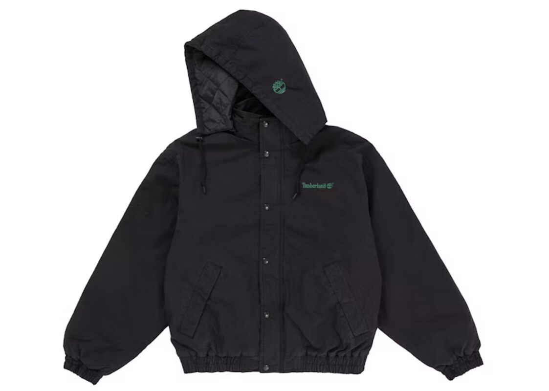 Supreme x Timberland Ventile Utility Jacket ‘Black’ 2