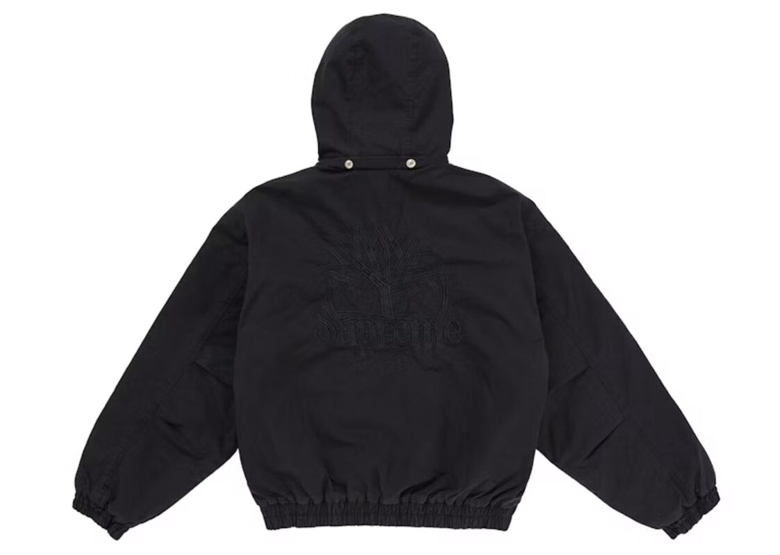 Supreme x Timberland Ventile Utility Jacket ‘Black’ 4