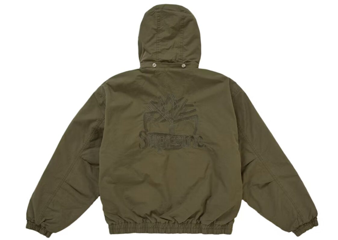 Supreme x Timberland Ventile Utility Jacket ‘Olive’ 4