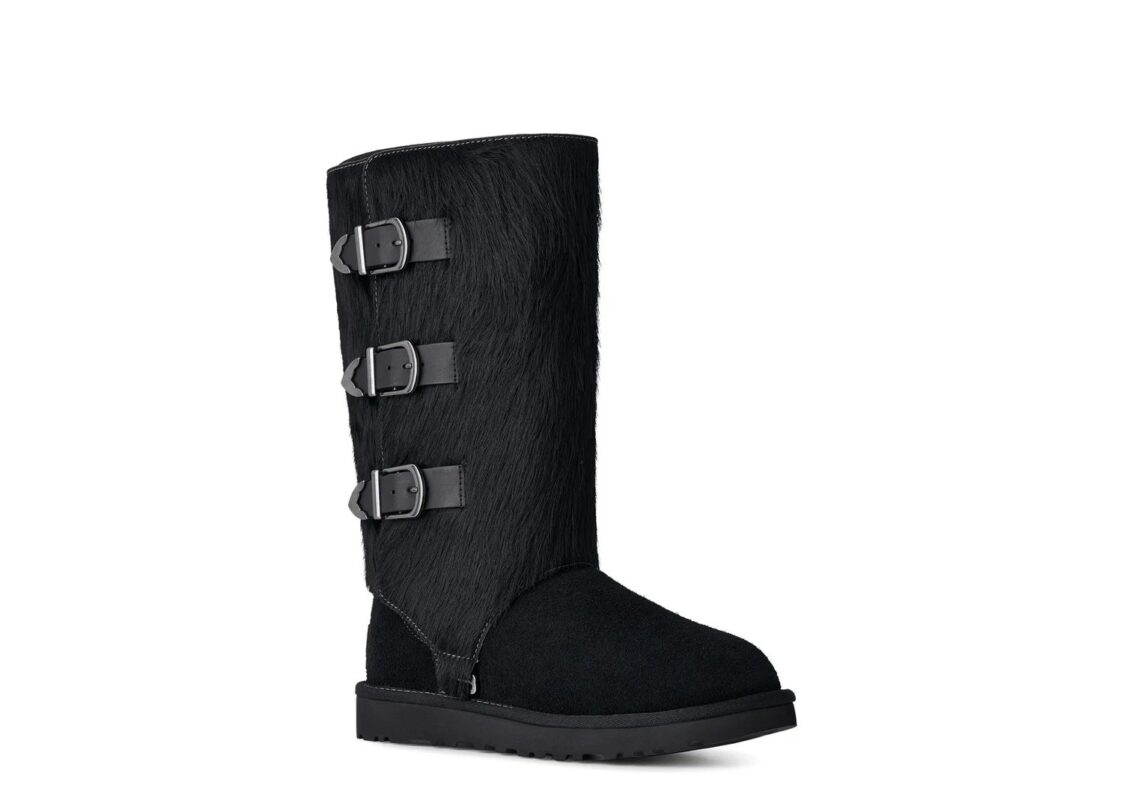 UGG Classic Tall Western Boot Black 5