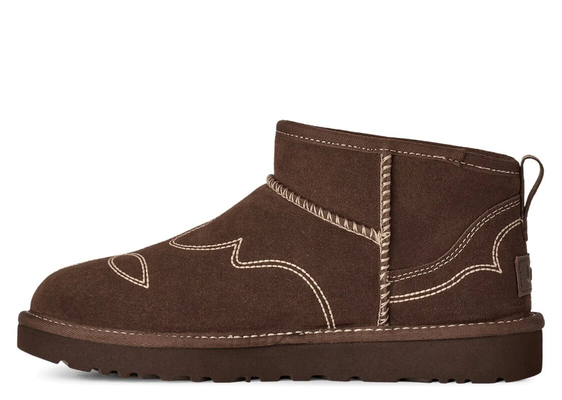 UGG Classic Ultra Mini Western Boot Burnt Cedar (W) 2