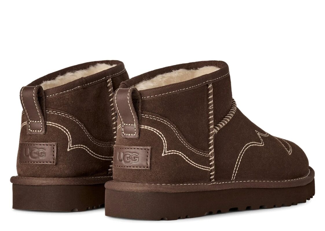 UGG Classic Ultra Mini Western Boot Burnt Cedar (W) 3
