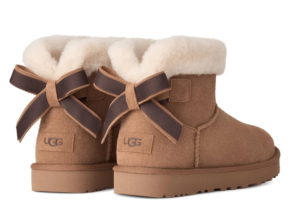 UGG Mini Bailey DuaBow Boot Chestnut 3