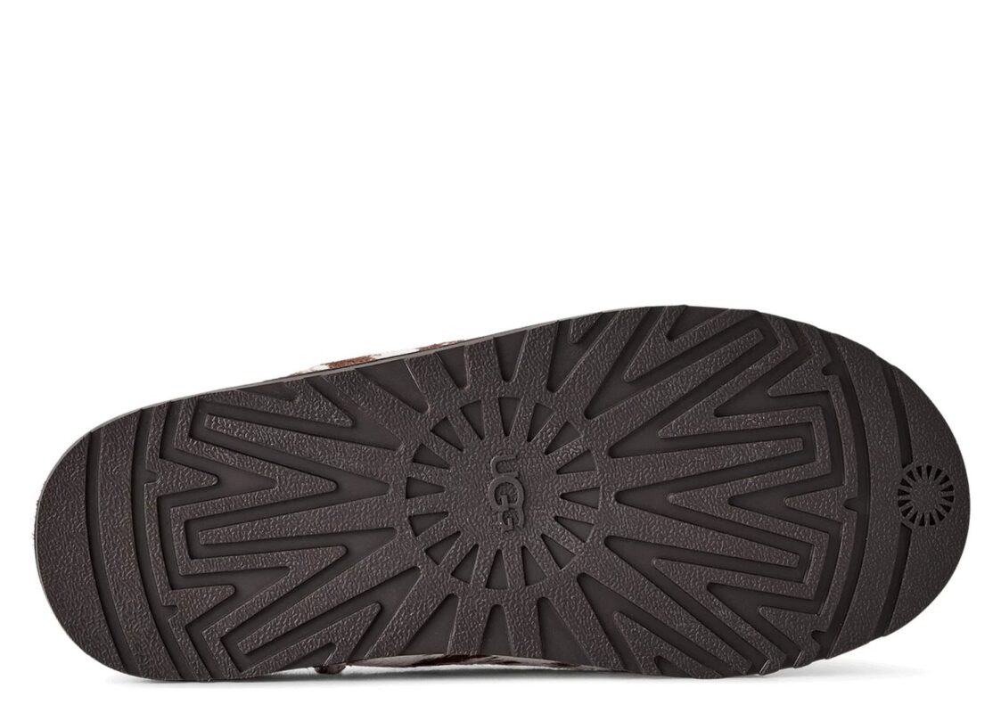 UGG Otzo Western Clog Brown Multi 4