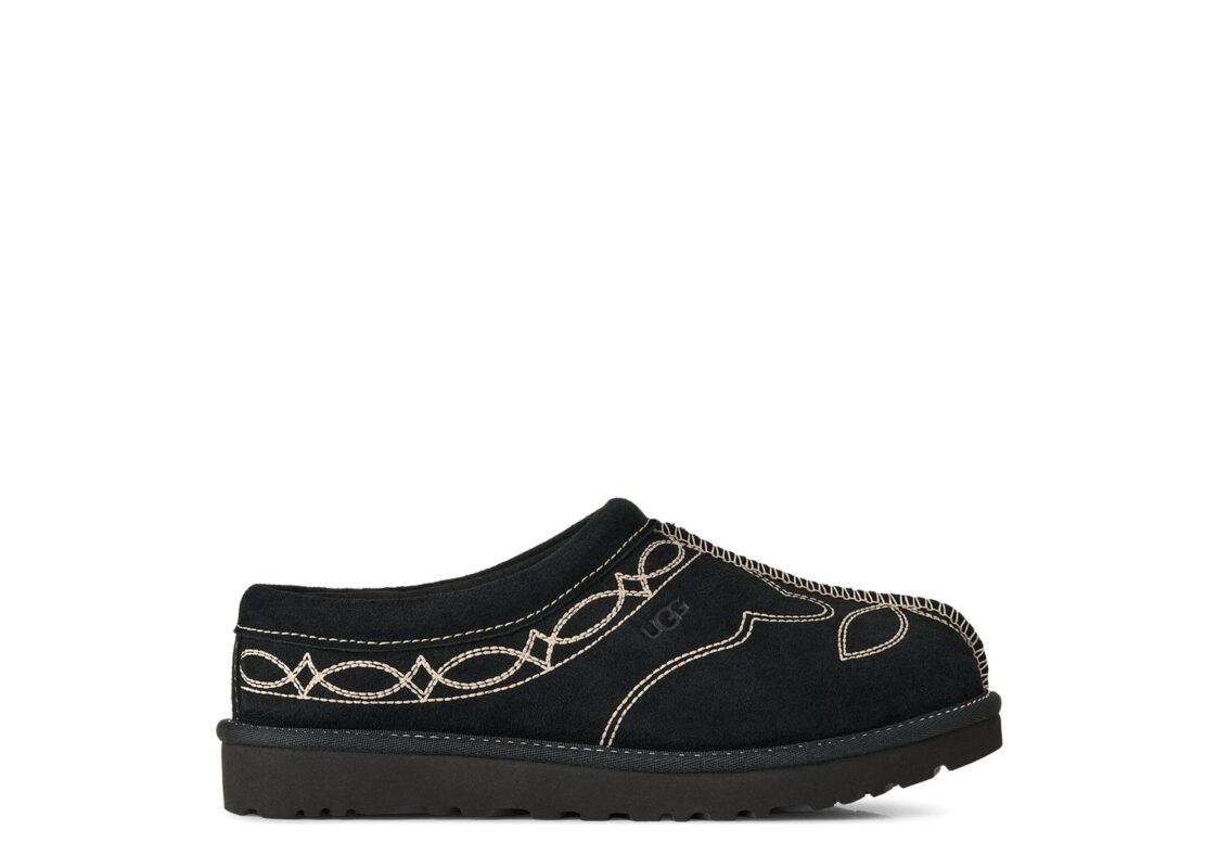 UGG Tasman Western Slipper Black (W)