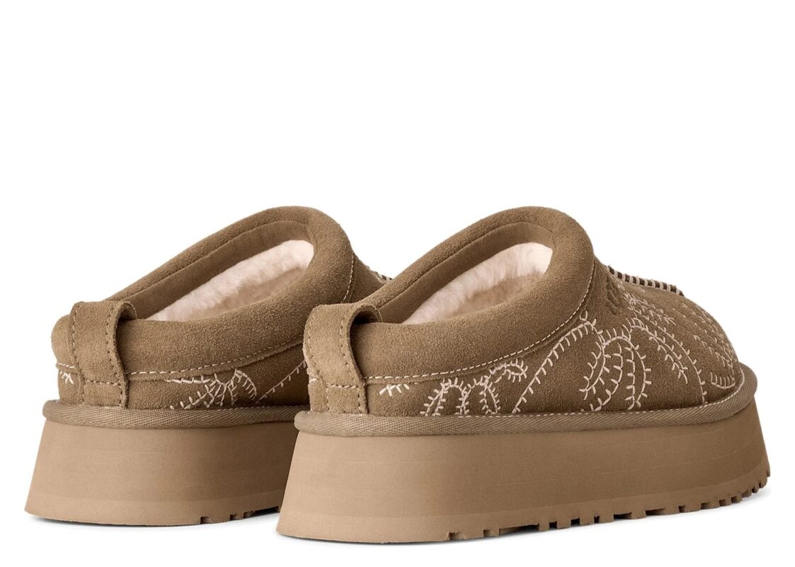 UGG Tazz Botanic Slipper Light Bronze (W) 3