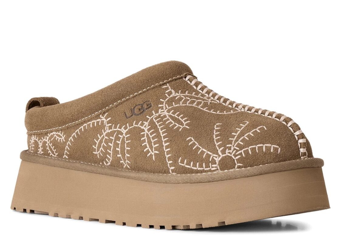 UGG Tazz Botanic Slipper Light Bronze (W) 5