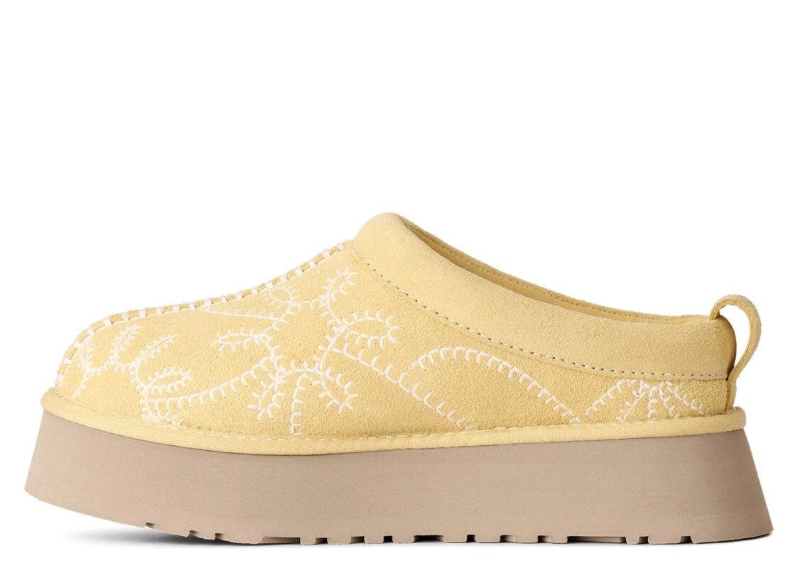 UGG Tazz Botanic Slipper Muted Mustard (W) 2