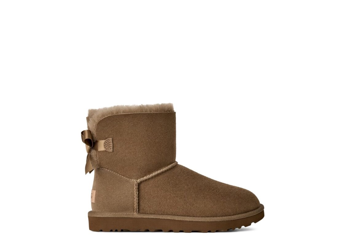 UGG Women’s Mini Bailey Bow II Boot Light Bronze