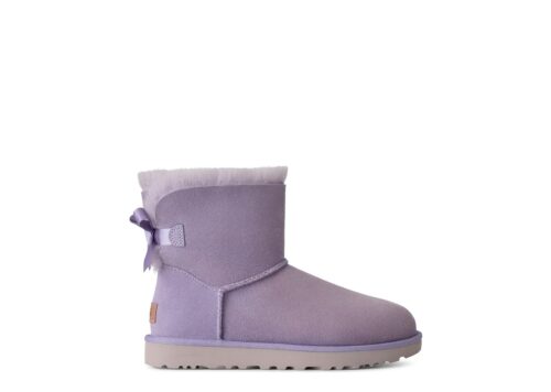 UGG Women's Mini Bailey Bow II Boot Warm Lilac - - 1